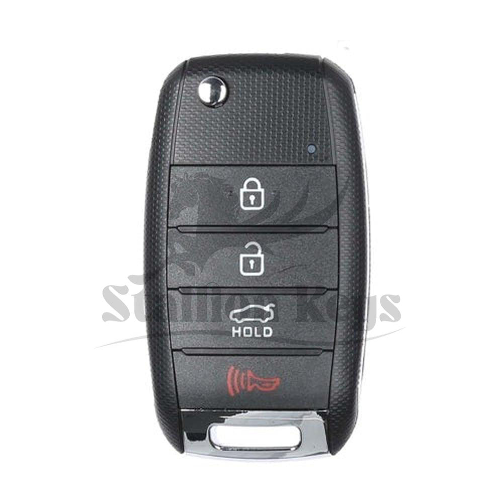 2014-2017 Kia Rio / 4-Button Flip Key / PN: 95430-1W023 / TQ8-RKE3F05 (UB14MY) / AFTERMARKET 2014-2017 Kia Rio / 4-Button Flip Key / PN: 95430-1W023 / TQ8-RKE3F05 (UB14MY) / AFTERMARKET